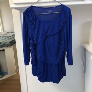 Sapphire blue Chico’s long-sleeve top